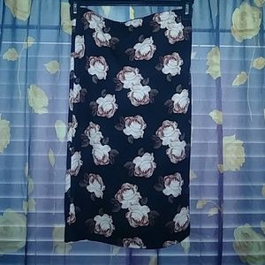 Midi Floral skirt New